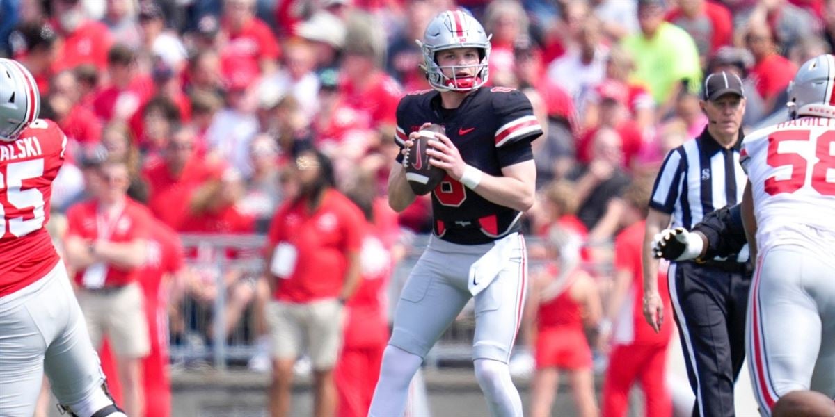 Ohio State football spring game Kyle McCord makes case for Buckeyes