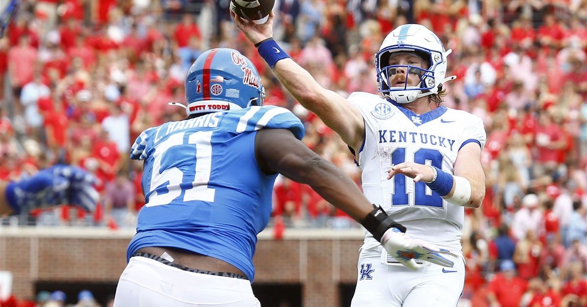 Kentucky QB Brock Vandagriff is retiring from football