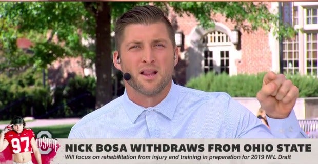 Nick Bosa withdrawing from Ohio State University