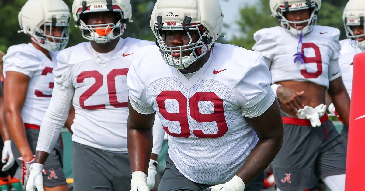 Projecting Alabama's two-deep depth chart for 2026 season opener