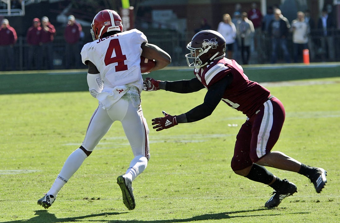 Jaylen Waddle looking to follow in Jerry Jeudy's footsteps at