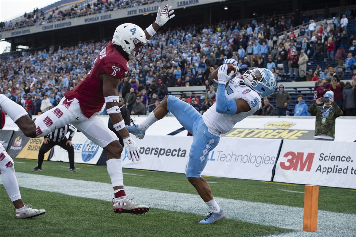 UNC Football: Bears Release Wide Receiver Dazz Newsome