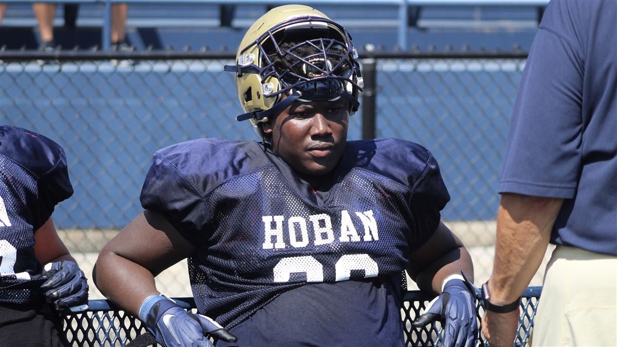 William Satterwhite, Badgers recruit, on the sideline during his game. 