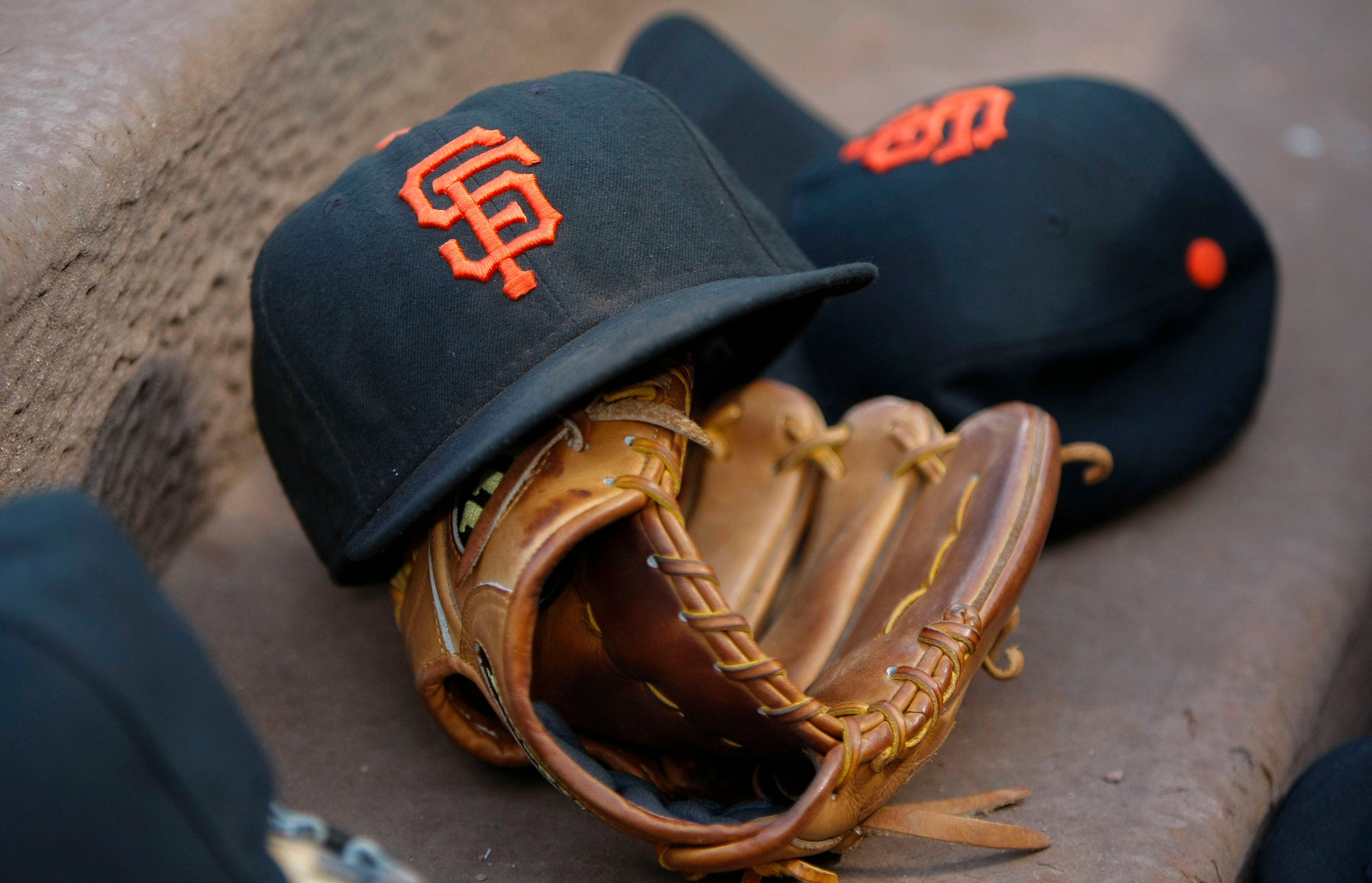 Mlb San Francisco Giants Camo Clean Up Hat : Target
