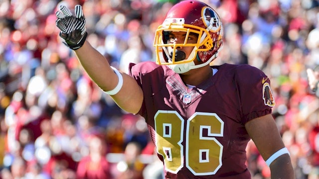 jordan reed signed jersey