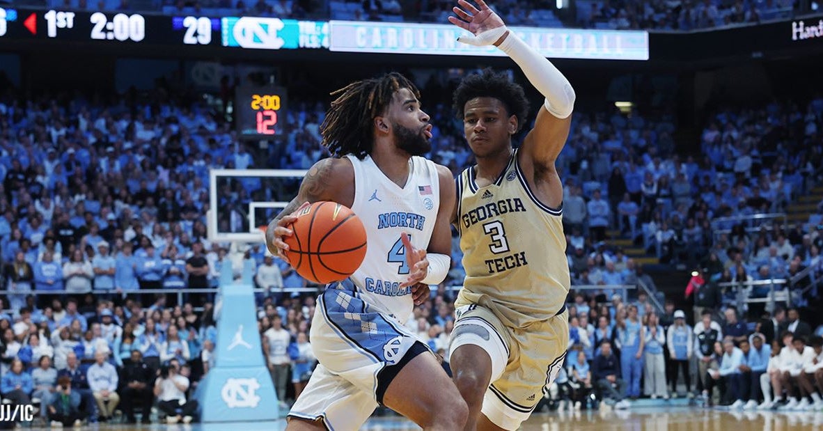 UNC Basketball Shakes Off Georgia Tech To End Skid