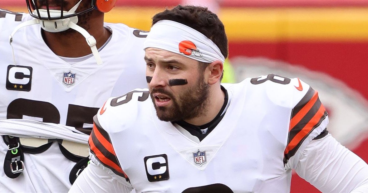 Baker Mayfield questions if 'Hook 'Em Horns' sign should be penalty