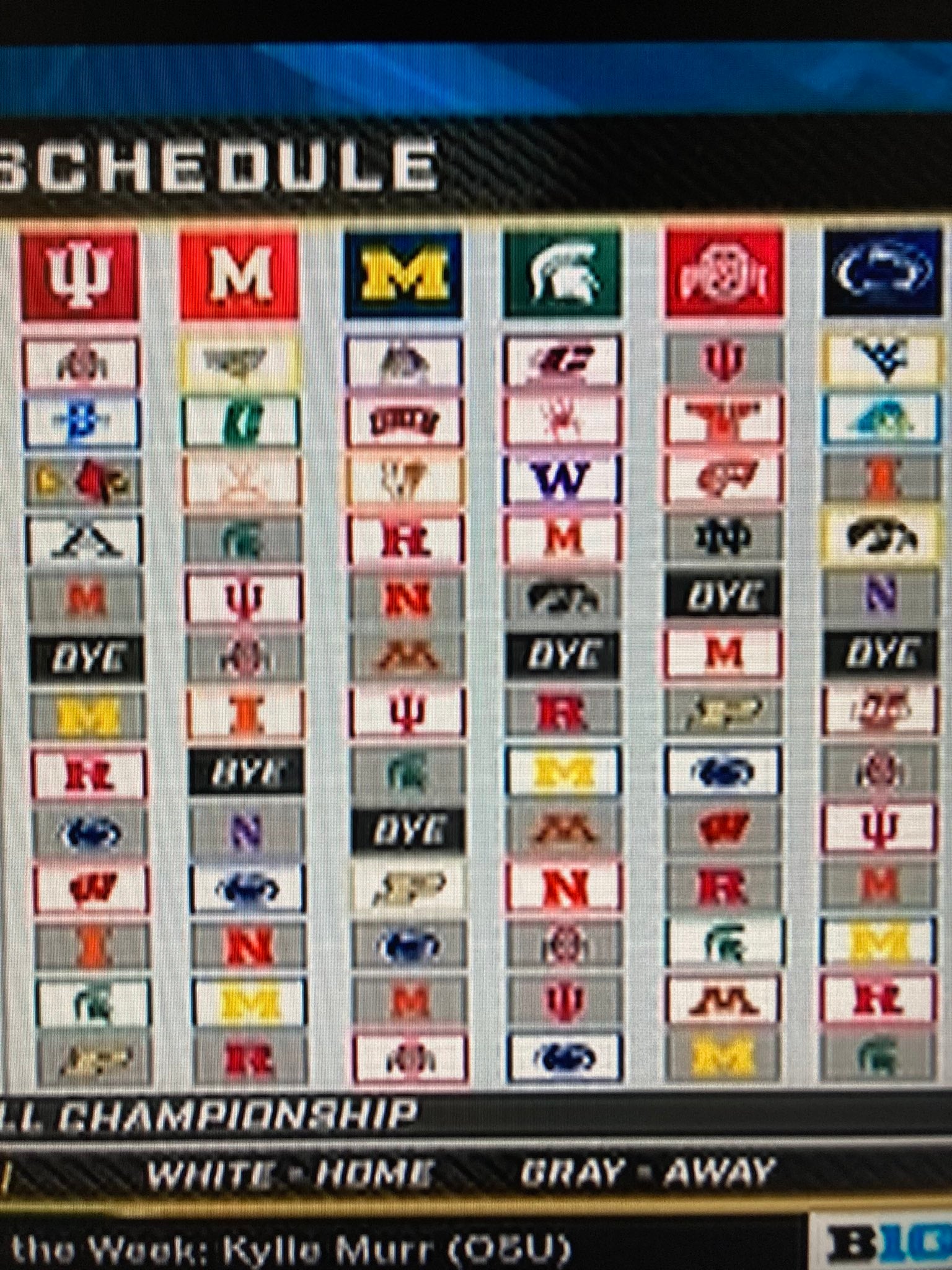 2023 B1g Football Schedule - Btn Reveal @noon