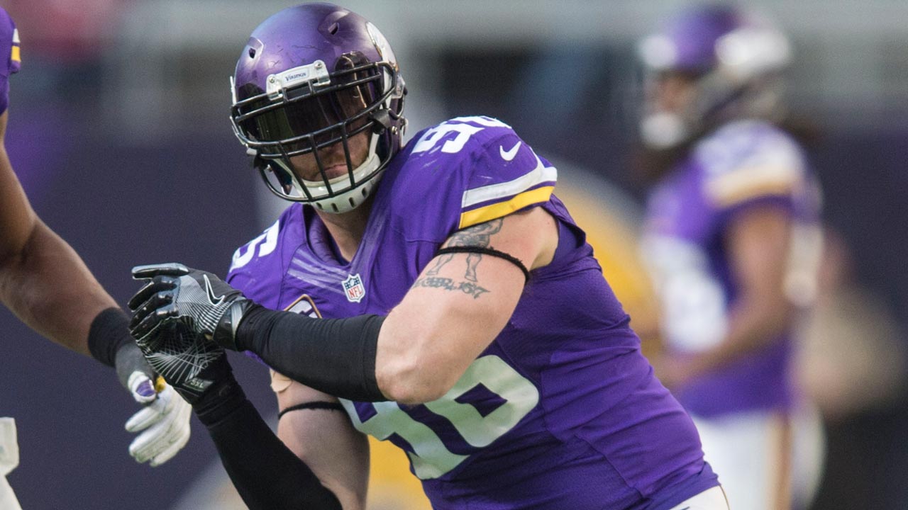 Attention Vikings Fans - Adam Thielen (right) went from wearing Randy Moss'  jersey to breaking his record for 100-yard games in a Vikings season! 