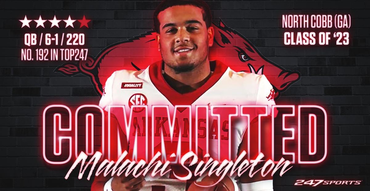 Top247 QB Malachi Singleton Commits To Arkansas