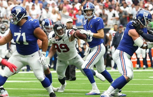 Texans Giants live blog: 27-22 Giants, FINAL