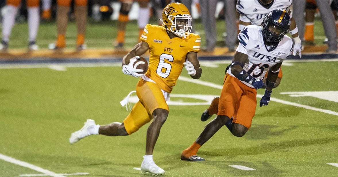 Oregon offers UTEP receiver Jacob Cowing after he enters NCAA Transfer Portal