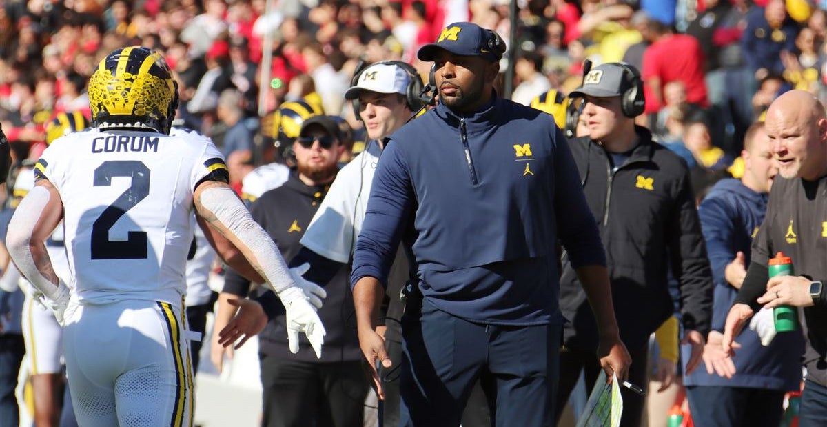 Sherrone Moore breaks down Michigan's win over Maryland, gives injury ...