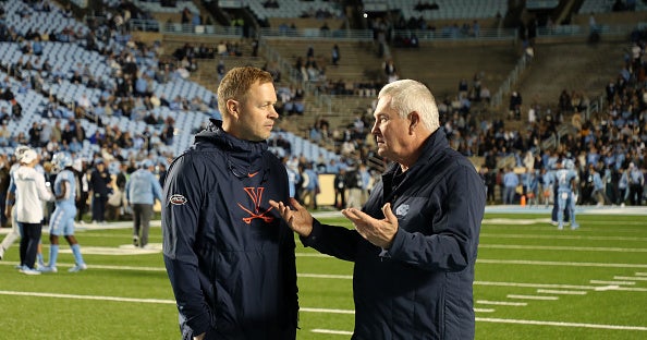 Mack Brown says Virginia should be 'rated higher' than North Carolina Mack Brown says Virginia should be 'rated higher' than North Carolina