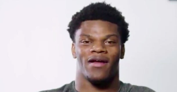 Watch: Lamar Jackson worried fans thought he sucked during debut