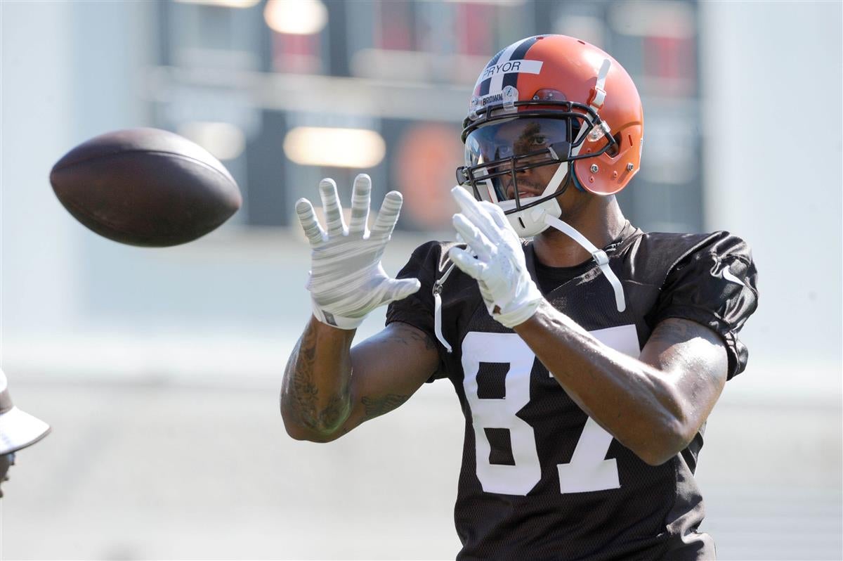 Parmele practices with Cleveland Browns