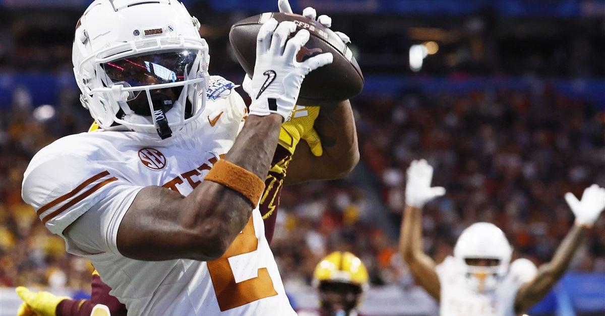 Texas wide receiver Matthew Golden will declare for the 2025 NFL Draft, per reports