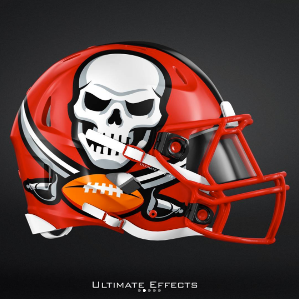 Helmet Redesigns for All 32 NFL Teams