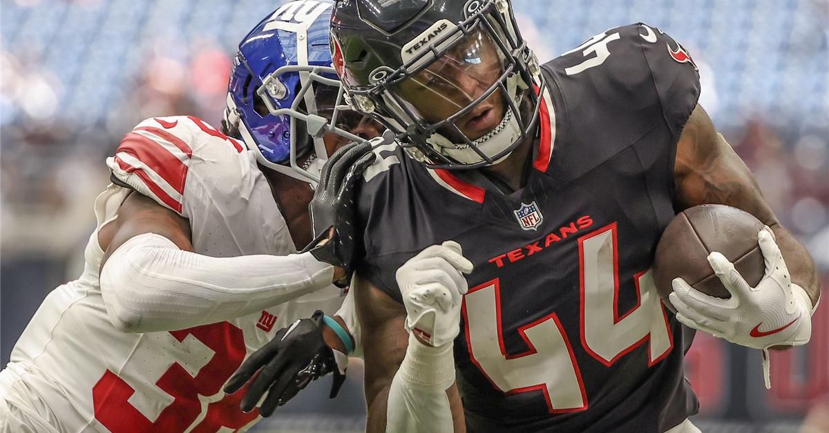 Former UNC RB British Brooks Makes Houston Texans 53-Man Roster Former UNC RB British Brooks Makes Houston Texans 53-Man Roster