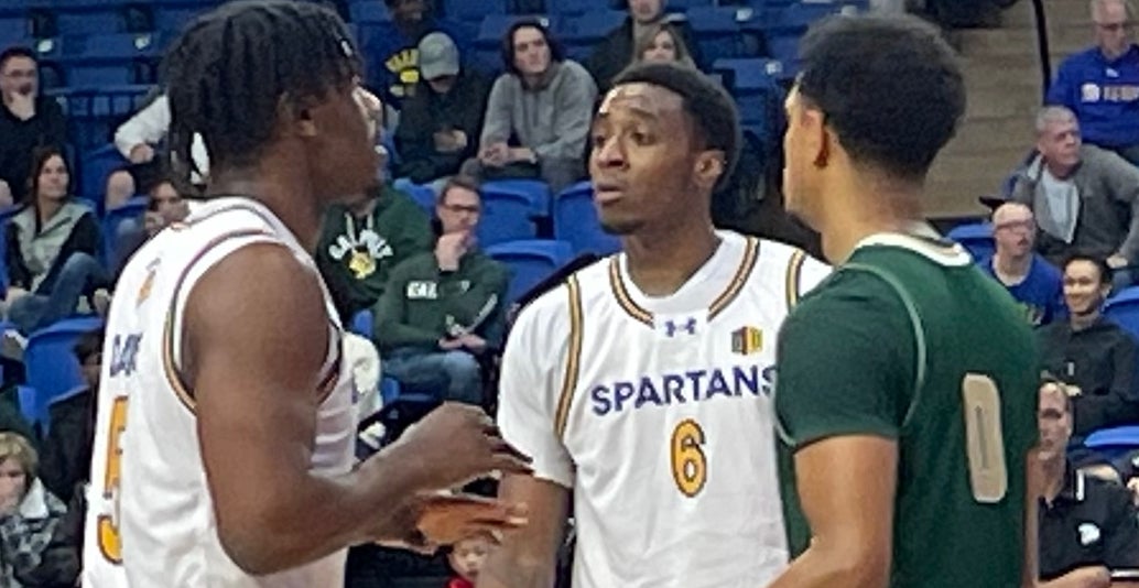 Shorthanded Spartans outrun Cal Poly stampede in overtime