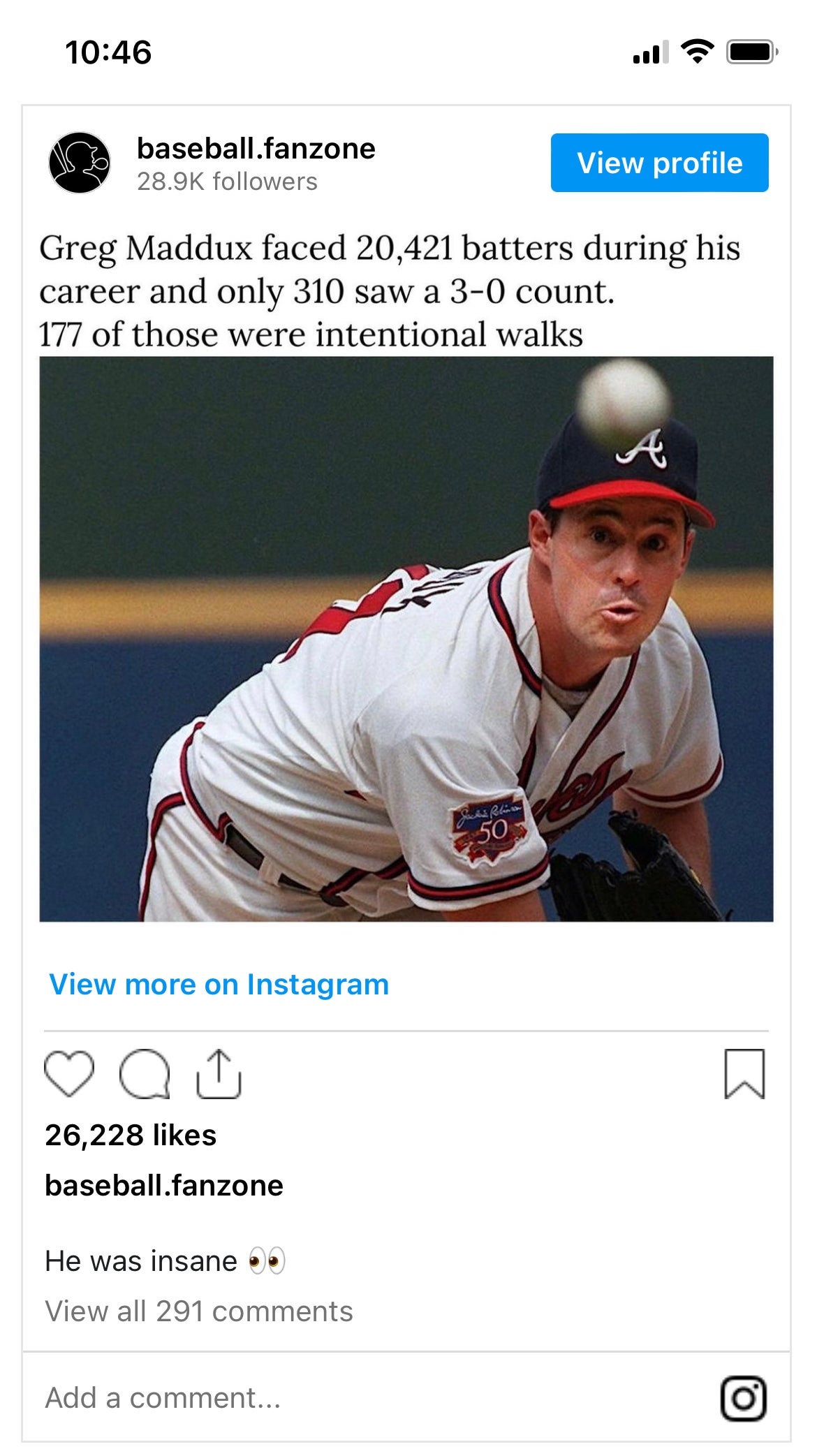 Baseballer - This Greg Maddux statistic is absolutely insane