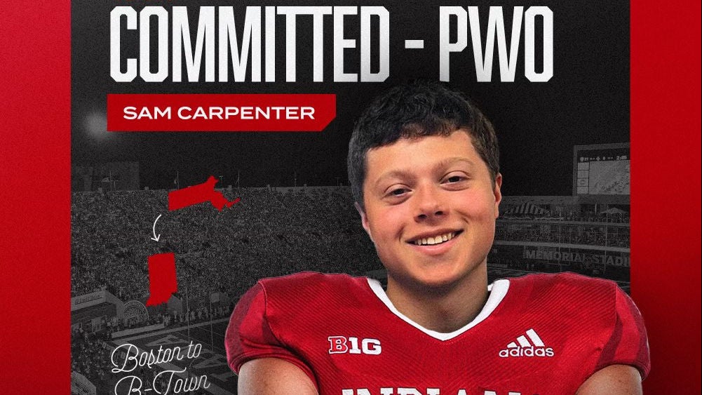 2023 kicker Sam Carpenter accepts walk-on offer from Indiana