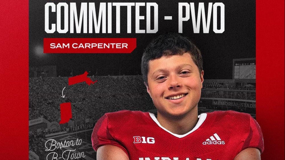 2023 kicker Sam Carpenter accepts walkon offer from Indiana