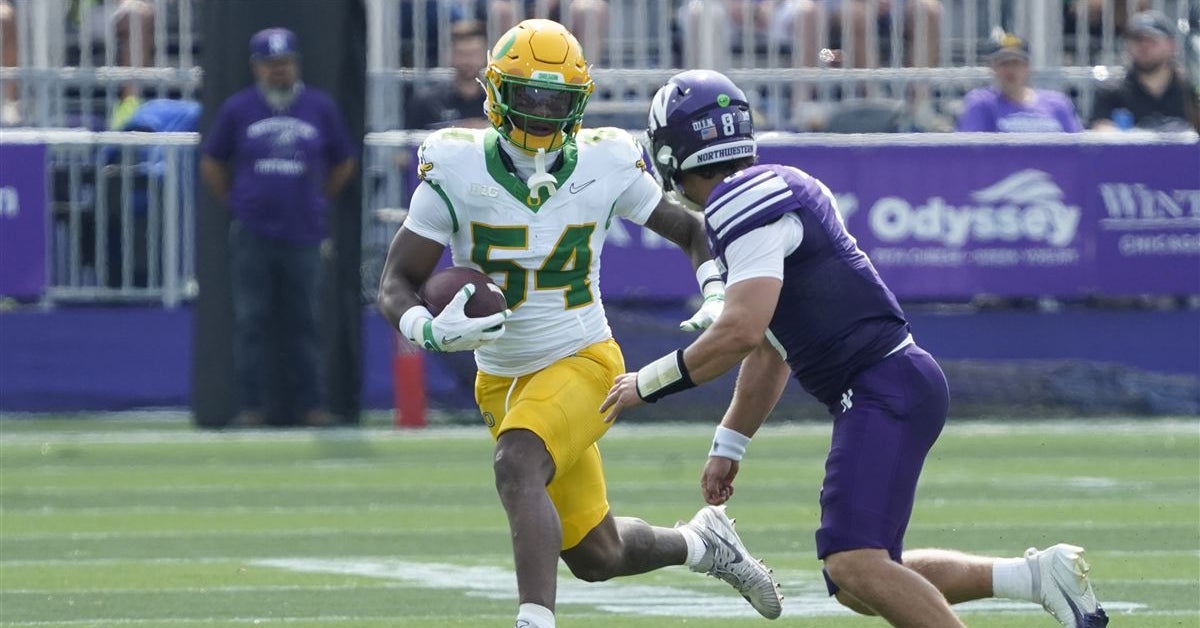 Evaluating No. 6 Oregon's linebacker play against Northwestern