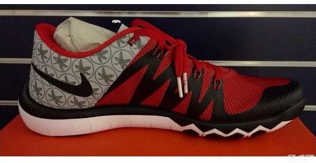 ohio state nike shoes new osu theme nike shoes feature buckeye stickers ohio state nike shoes new osu theme nike shoes feature buckeye stickers
