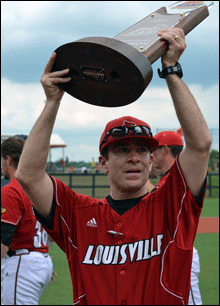 UofL baseball coach McDonnell suspended for three games