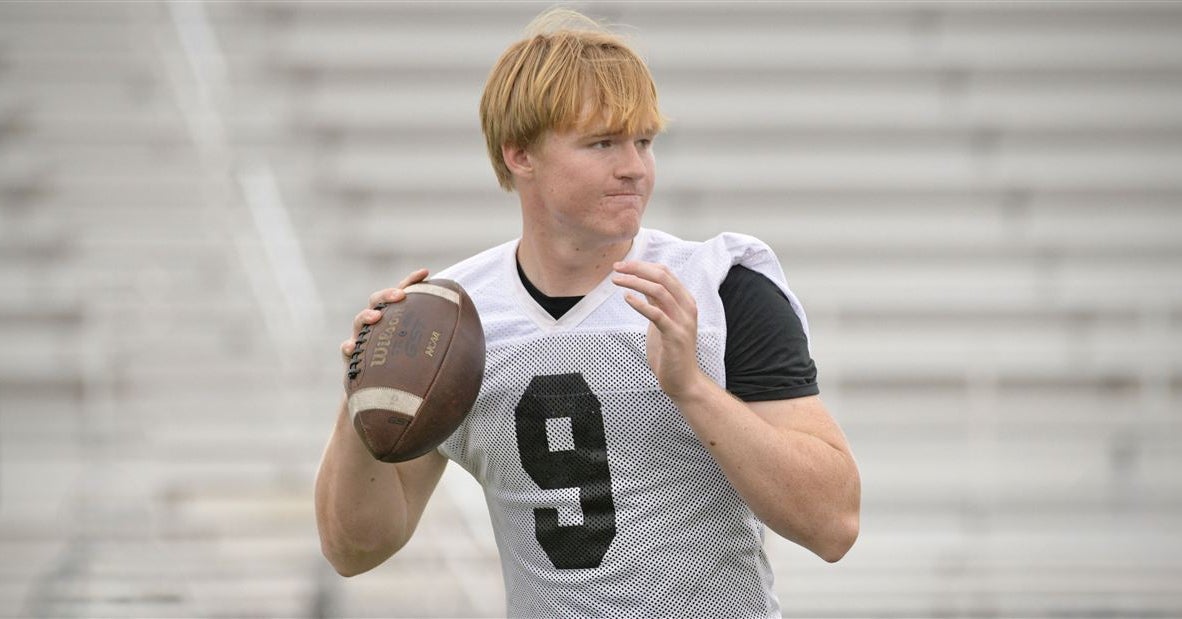‘Columbus is home’: 4-star QB Brady Edmunds follows childhood dream, stays committed to Ohio State