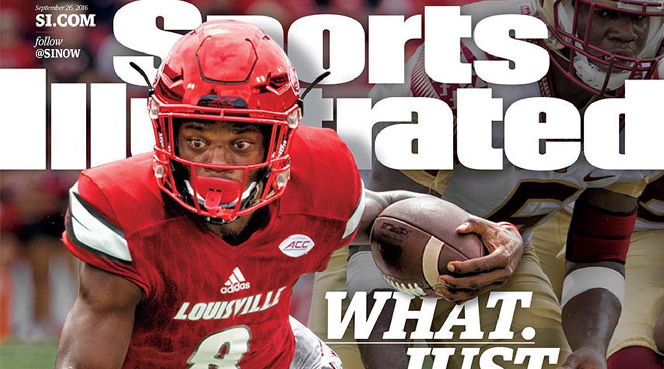 Sports Illustrated cover for Lamar Jackson