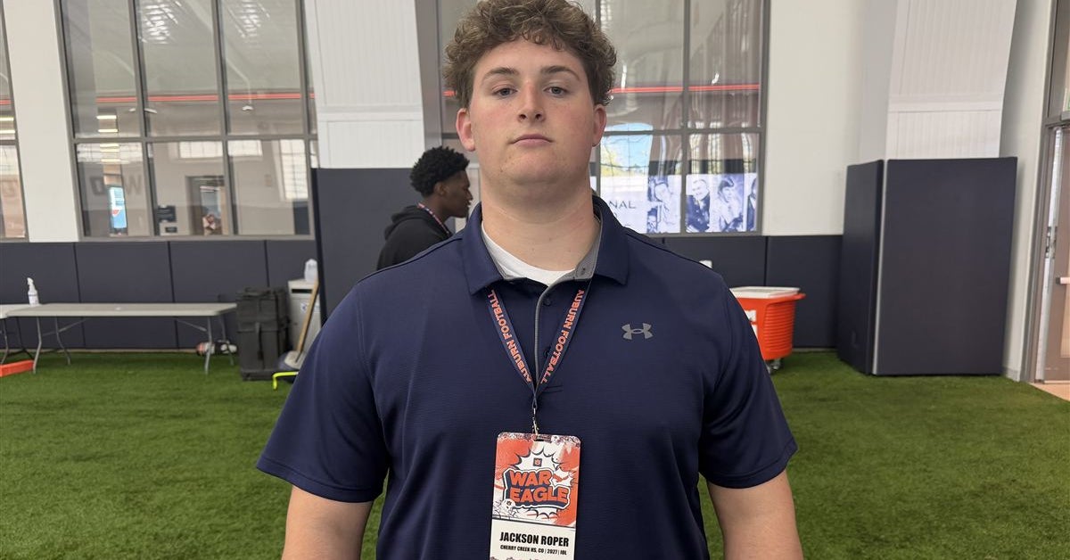 First Auburn has Auburn moving up for Top247 OL Jackson Roper