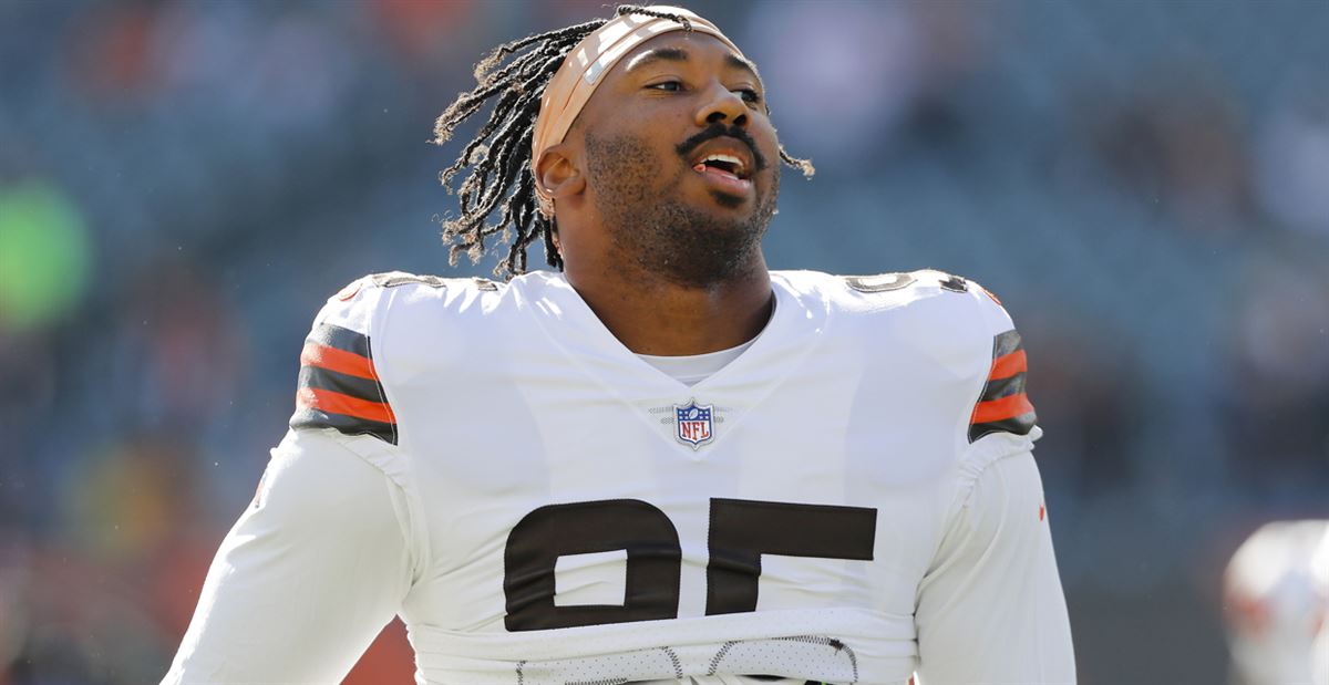 Browns' Myles Garrett speaks out about Mac Jones' potential dirty