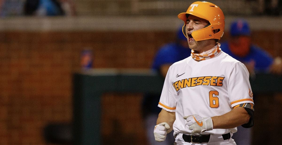 Evan Russell: Tennessee baseball catcher in photos