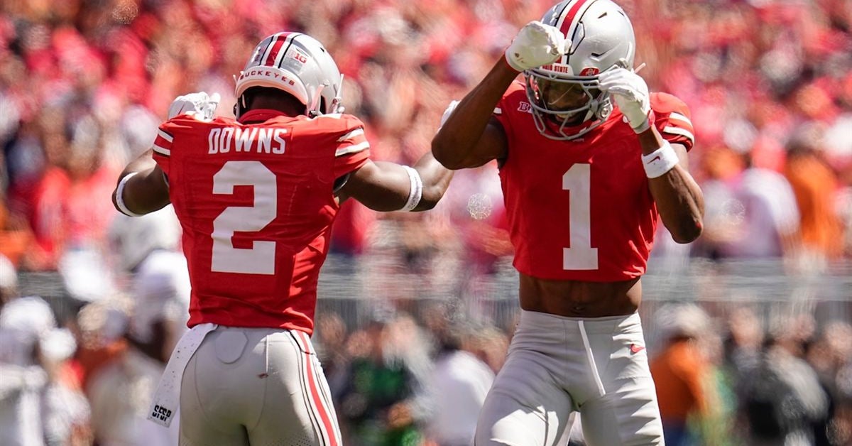 Davison Igbinosun, Caleb Downs, Lorenzo Styles Jr., Max Klare, Will Kacmarek get 2026 NFL Combine measurements