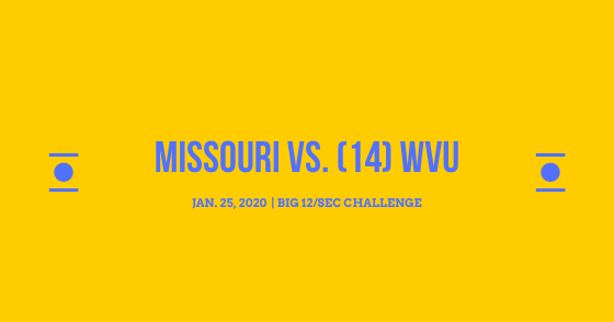 No 14 West Virginia Beats Missouri 74 51