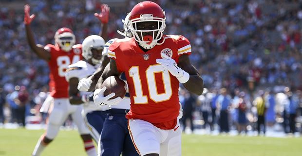 Tyreek Hill itching to show off his new route running skills