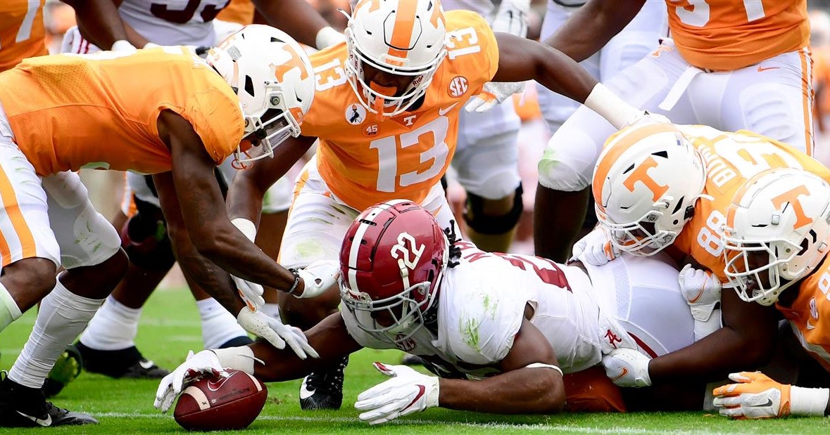 Vols can't stop Alabama to suffer third straight loss