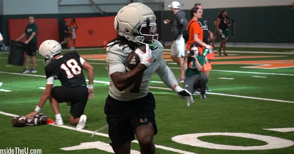 Malachi Toney drills in first preseason practice