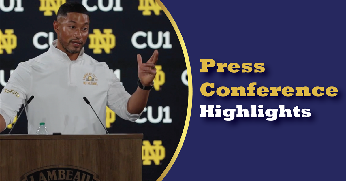 Highlights from Marcus Freeman's Wisconsin Postgame Press Conference