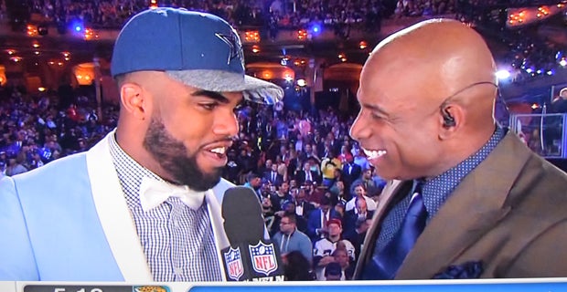 Ezekiel Elliott On His Draft Night Outfit: 'It wasn't really