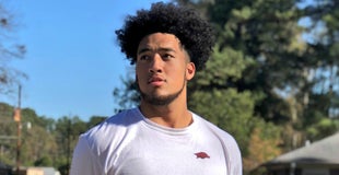 Stacey Wilkins working on Arkansas official visit Stacey Wilkins working on Arkansas official visit