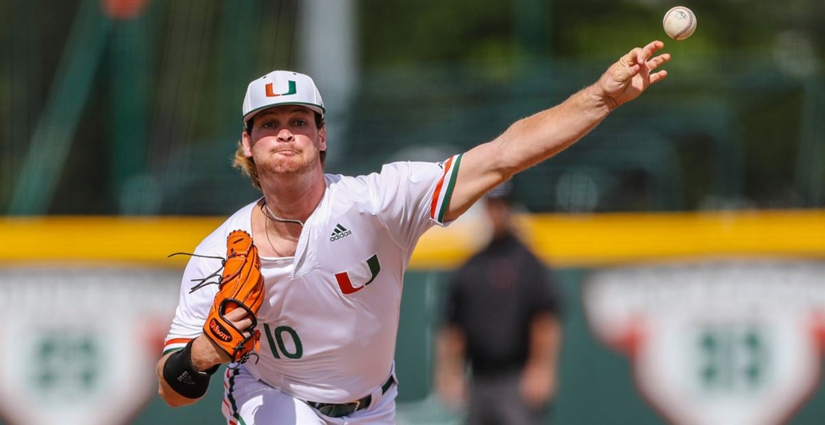 Miami Hurricanes Baseball on X: JP Gates gets three quick outs in