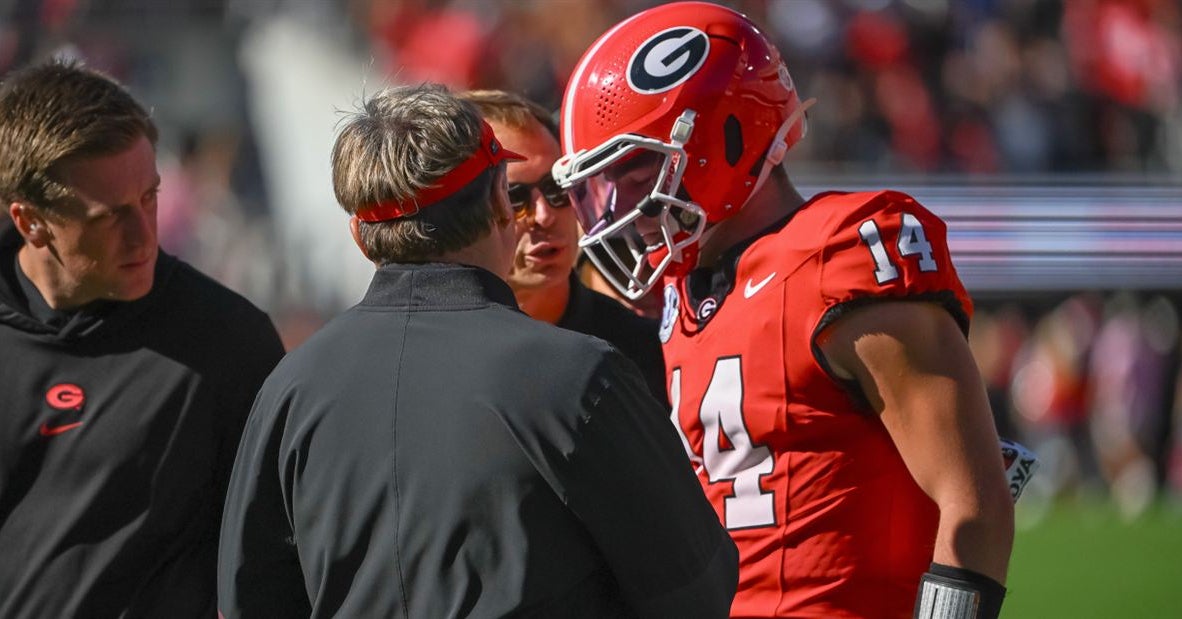 Georgia falls to No. 4 in Week 8 Coaches Poll after Auburn loss