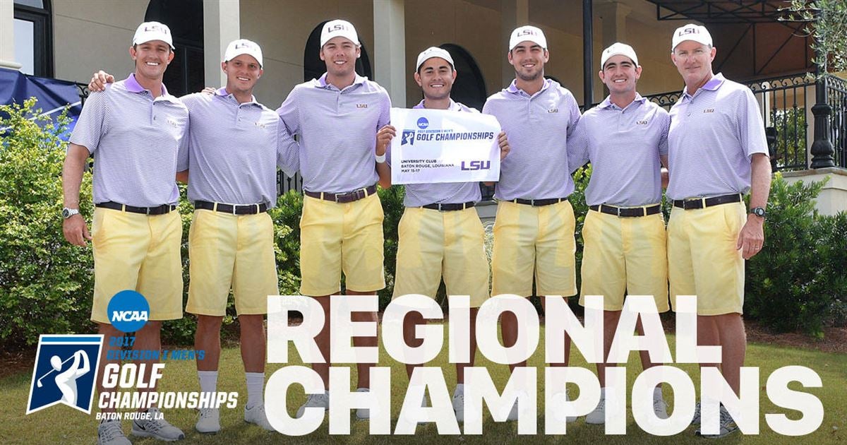 LSU golf captures first NCAA Regional title
