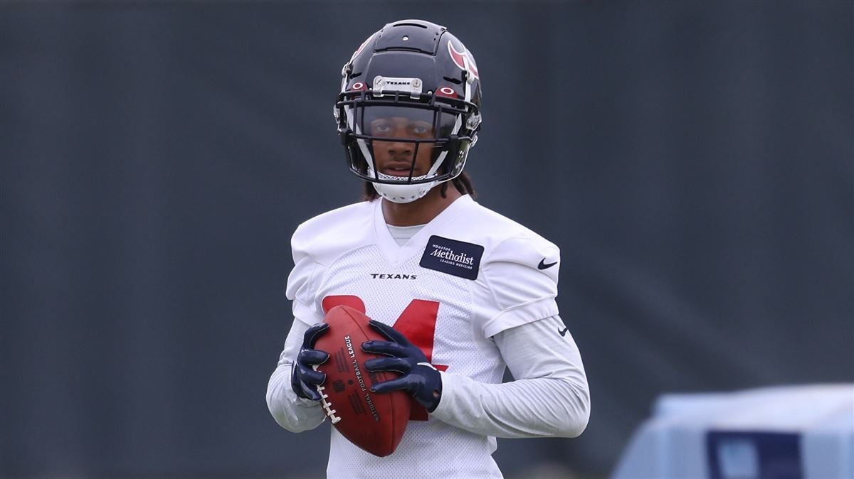 Houston Texans Legend Andre Johnson said he's spoken with rookie DB Derek  Stingley, Jr., and he's impressed.