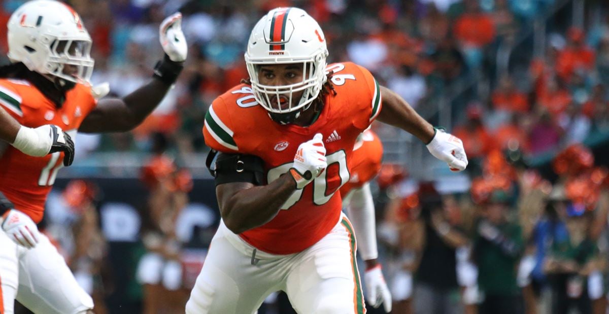 Miami DE Gregory Rousseau NFL Draft Film Study - Stadium