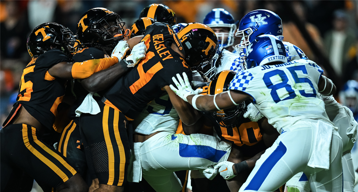 By The Numbers: Tennessee 44, Kentucky 6