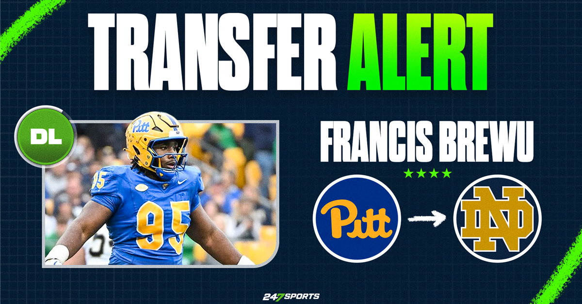 BREAKING: Notre Dame Lands Pitt Transfer DL Francis Brewu